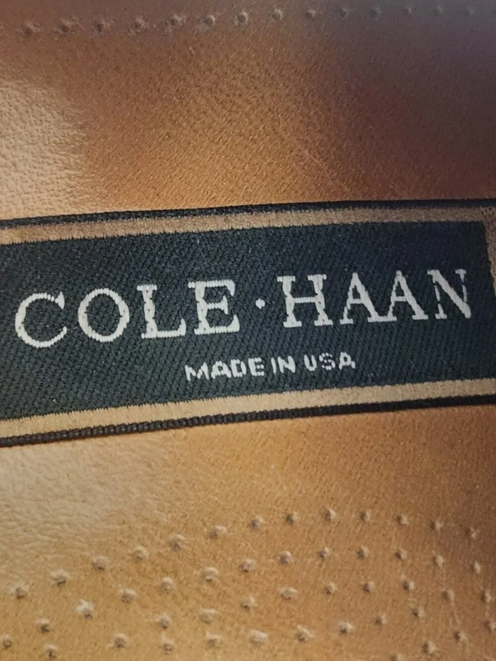 Cole Haan shoes 12 D men's brown cap toe oxfords